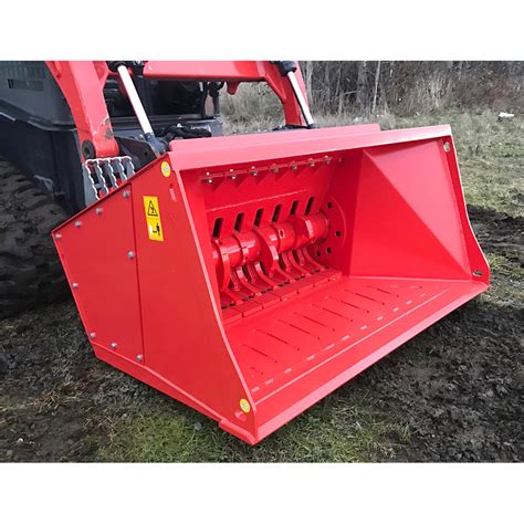 skid steer concrete crusher rental|rock crusher skid steer attachment.